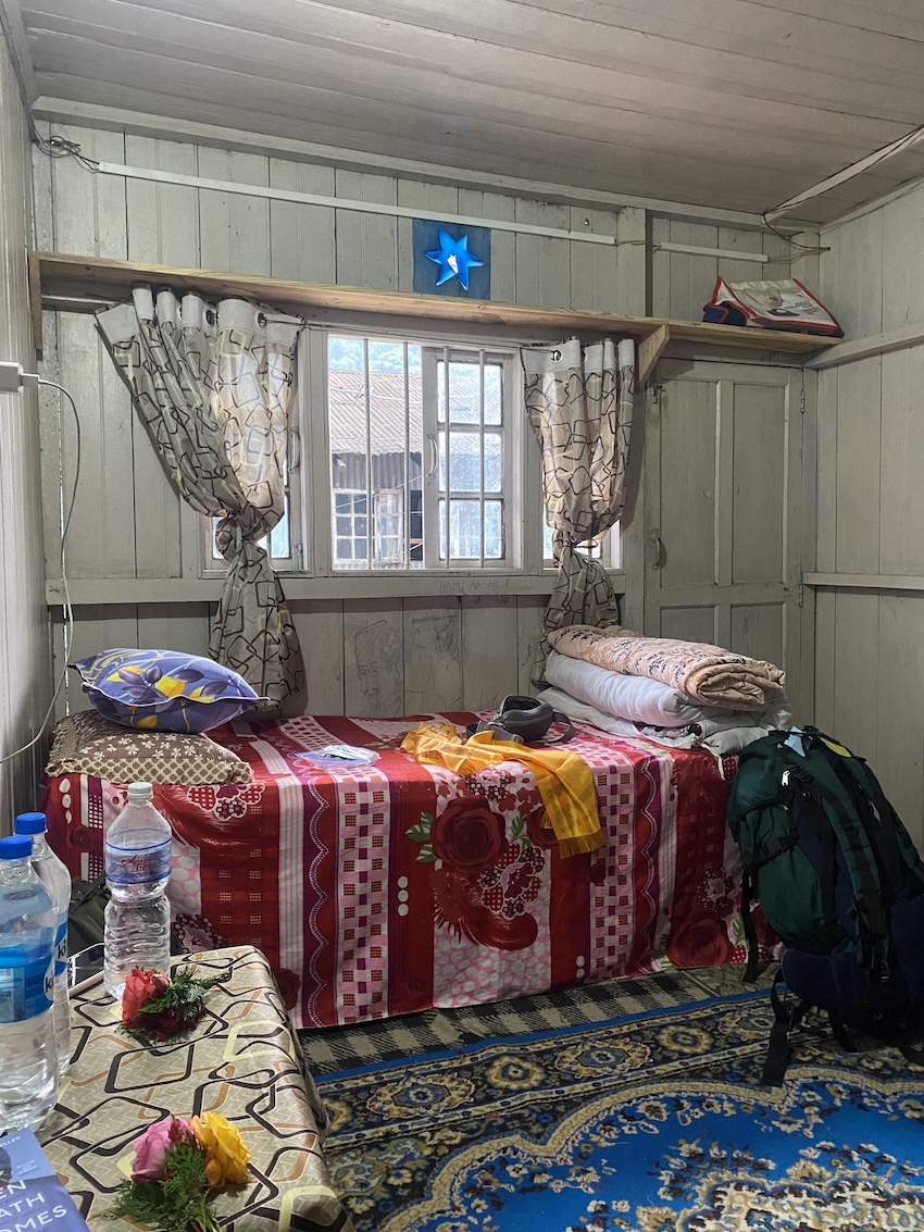Jorja's accommodation in Gorkhe