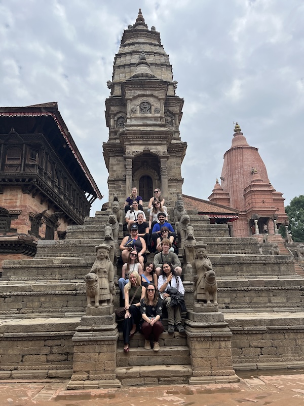 The University of Guelph’s Nepal Field School Group, Bhaktapur