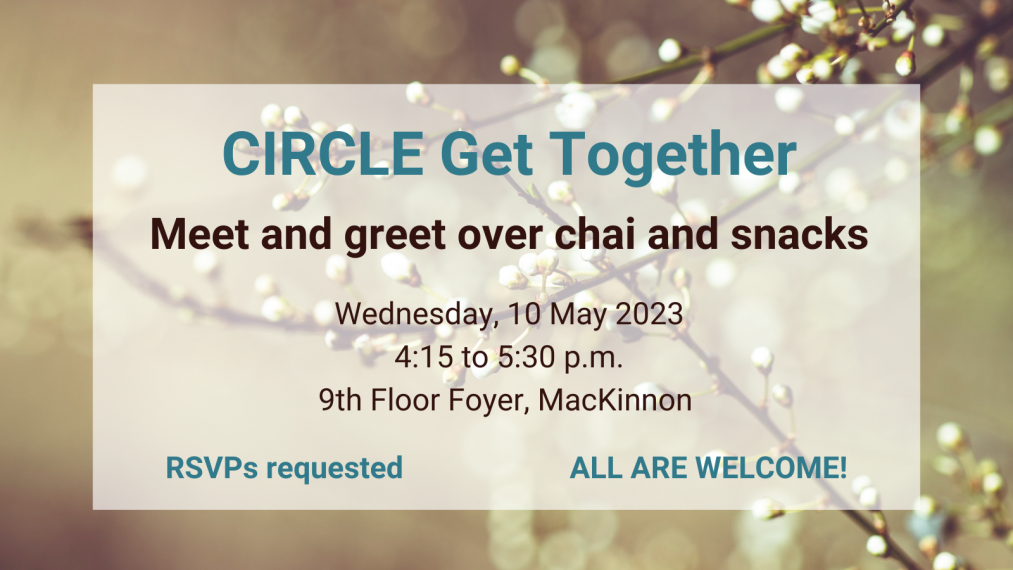 CIRCLE Get Together, 10 May 2023