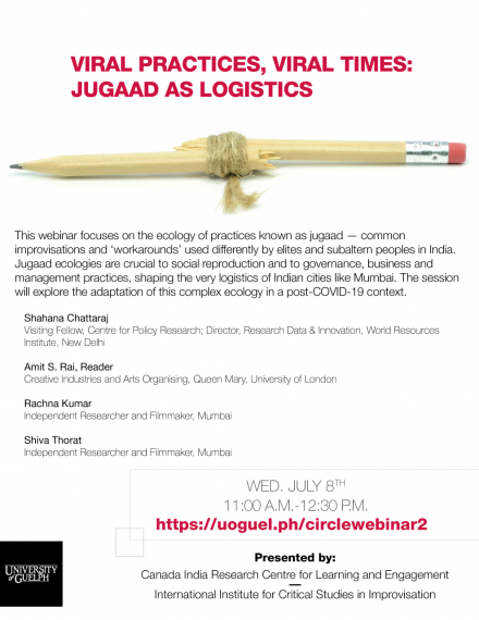 Webinar: Viral Practices, Viral Times: Jugaad as Logistics